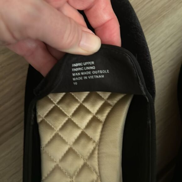 Birdies The Starling Black Velvet, Size 10 - Picture 7 of 7